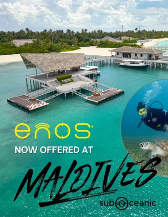 ENOS Introduction At Le Meridien and Sirru Fen Fushi Maldives - Safety first for all Scuba Divers at Sub Oceanic