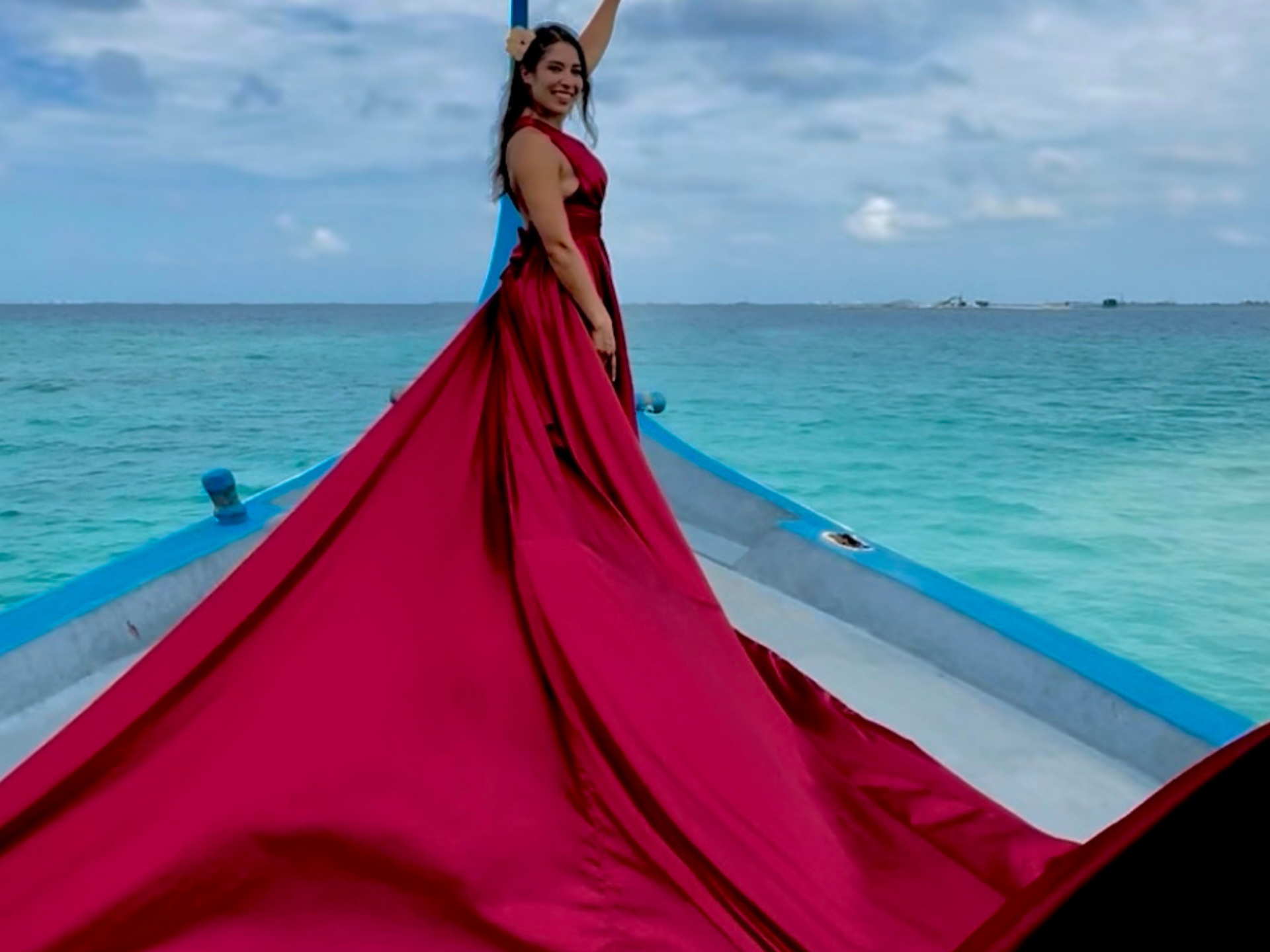 Flying Dress Maldives