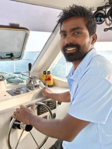 A Captain calm like the Ocean. That is Hussain
