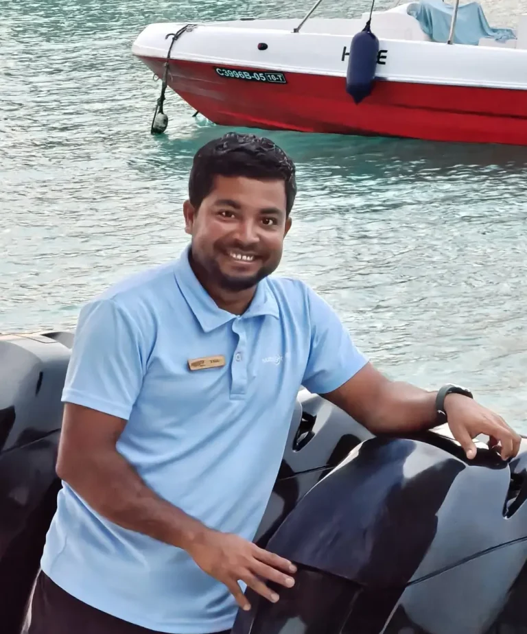 Lalu - Crucial part of Sub Oceanic at Le Meridien Maldives Team