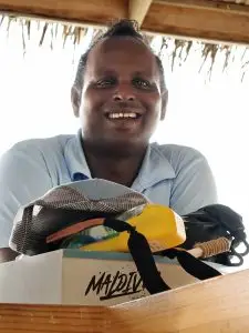 Nattey - Boat Captain and highly valued Team Member of Sub Oceanic at Hilton Maldives Amingiri Resort & Spa