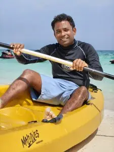 Nappe - Water Sports Instructor and highly valued Team Member of Sub Oceanic at Hilton Maldives Amingiri Resort & Spa