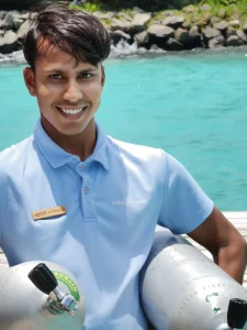 Shominator - Snorkeling Guide and highly valued Team Member of Sub Oceanic at Hilton Maldives Amingiri Resort & Spa