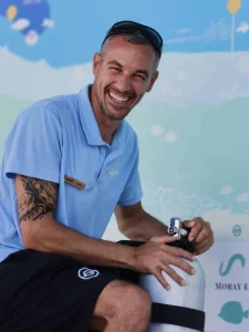 Marc - Our Swiss Diving Instructor at Le Meridien Maldives