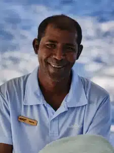 Boat Captain Moad at Le Meridien Maldives