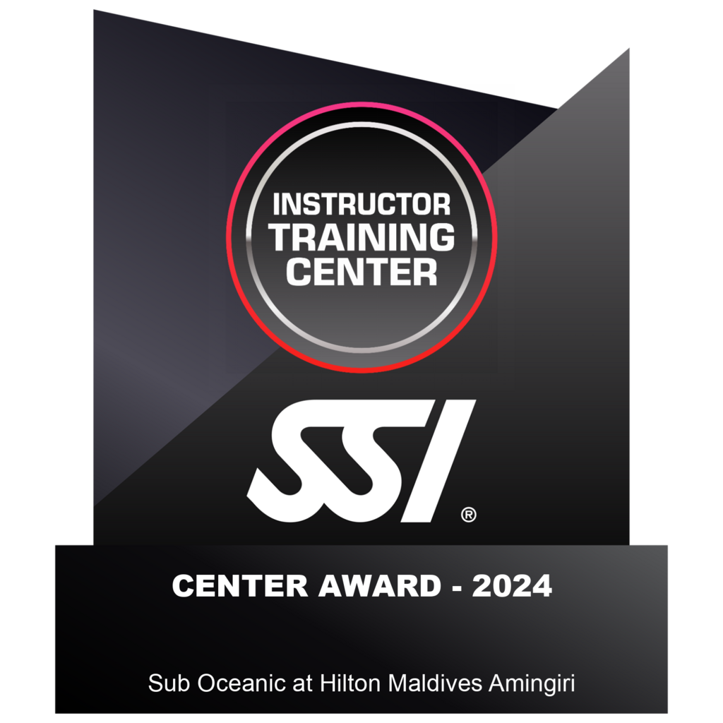 Sub Oceanic At Hilton Maldives 2024 Center Award Ssi Instructor Training Center