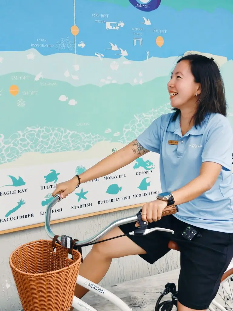 Vanessa - Crucial part of Sub Oceanic at Le Meridien Maldives