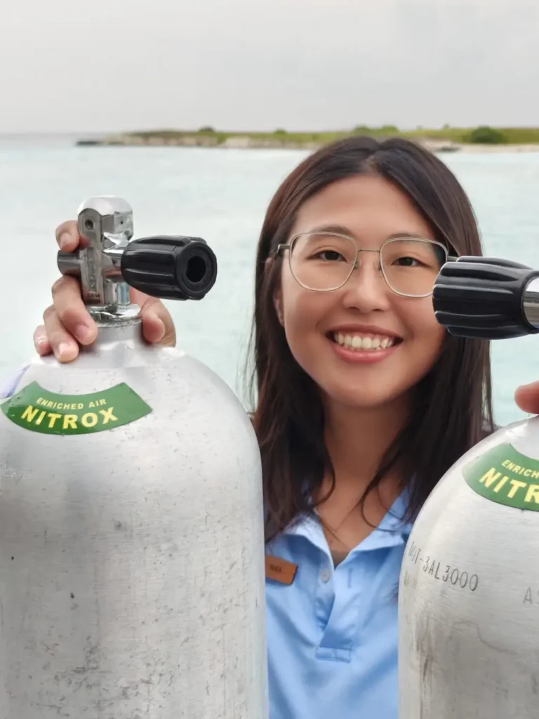 Wei - Crucial part of Sub Oceanic at Le Meridien Maldives Team